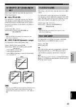 Preview for 47 page of Yamaha RX-V800RDS Owner'S Manual