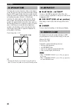 Preview for 48 page of Yamaha RX-V800RDS Owner'S Manual