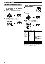 Preview for 58 page of Yamaha RX-V800RDS Owner'S Manual