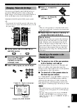 Preview for 65 page of Yamaha RX-V800RDS Owner'S Manual