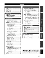 Preview for 3 page of Yamaha RX-V861 Owner'S Manual