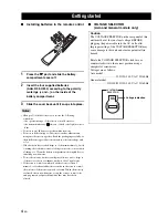 Preview for 6 page of Yamaha RX-V861 Owner'S Manual