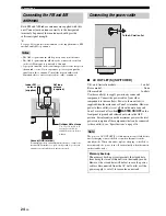 Preview for 26 page of Yamaha RX-V861 Owner'S Manual