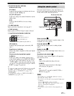 Preview for 29 page of Yamaha RX-V861 Owner'S Manual