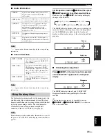 Preview for 43 page of Yamaha RX-V861 Owner'S Manual