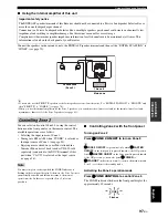 Preview for 99 page of Yamaha RX-V861 Owner'S Manual