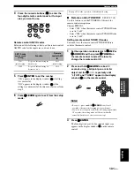 Preview for 103 page of Yamaha RX-V861 Owner'S Manual