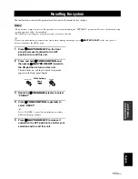 Preview for 113 page of Yamaha RX-V861 Owner'S Manual