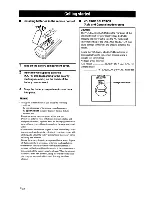 Preview for 8 page of Yamaha RX-V863 Owner'S Manual