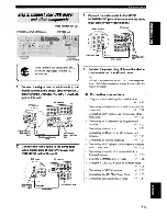 Preview for 11 page of Yamaha RX-V863 Owner'S Manual