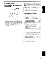 Preview for 13 page of Yamaha RX-V863 Owner'S Manual