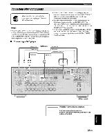 Preview for 25 page of Yamaha RX-V863 Owner'S Manual