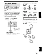 Preview for 31 page of Yamaha RX-V863 Owner'S Manual