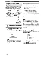 Preview for 44 page of Yamaha RX-V863 Owner'S Manual