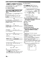 Preview for 62 page of Yamaha RX-V863 Owner'S Manual