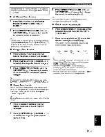 Preview for 65 page of Yamaha RX-V863 Owner'S Manual