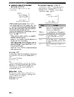 Preview for 98 page of Yamaha RX-V863 Owner'S Manual