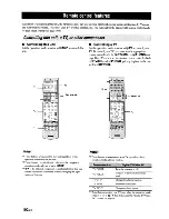 Preview for 106 page of Yamaha RX-V863 Owner'S Manual