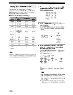 Preview for 108 page of Yamaha RX-V863 Owner'S Manual