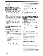 Preview for 112 page of Yamaha RX-V863 Owner'S Manual