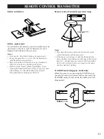 Предварительный просмотр 31 страницы Yamaha RX-V890 Owner'S Manual