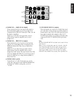 Предварительный просмотр 15 страницы Yamaha RX-V990 Owner'S Manual