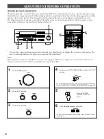 Preview for 18 page of Yamaha RX-V990 Owner'S Manual