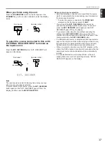 Preview for 41 page of Yamaha RX V995 - Surround Receiver With Dolby Digital Owner'S Manual