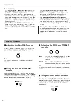 Preview for 46 page of Yamaha RX V995 - Surround Receiver With Dolby Digital Owner'S Manual