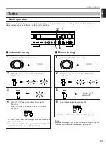 Preview for 47 page of Yamaha RX V995 - Surround Receiver With Dolby Digital Owner'S Manual