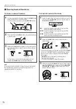 Preview for 80 page of Yamaha RX V995 - Surround Receiver With Dolby Digital Owner'S Manual