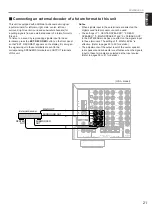 Preview for 25 page of Yamaha RX V995 - Surround Receiver With Dolby... Owner'S Manual