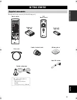 Preview for 7 page of Yamaha RX Z9 - AV Receiver Owner'S Manual