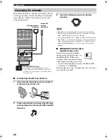 Preview for 32 page of Yamaha RX Z9 - AV Receiver Owner'S Manual