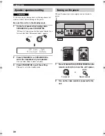 Preview for 34 page of Yamaha RX Z9 - AV Receiver Owner'S Manual