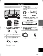 Preview for 43 page of Yamaha RX Z9 - AV Receiver Owner'S Manual