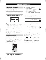 Preview for 64 page of Yamaha RX Z9 - AV Receiver Owner'S Manual