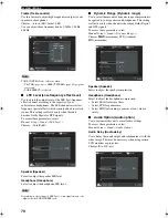 Preview for 74 page of Yamaha RX Z9 - AV Receiver Owner'S Manual