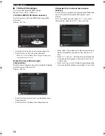 Preview for 76 page of Yamaha RX Z9 - AV Receiver Owner'S Manual