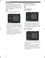 Preview for 78 page of Yamaha RX Z9 - AV Receiver Owner'S Manual