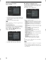 Preview for 80 page of Yamaha RX Z9 - AV Receiver Owner'S Manual