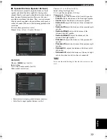 Preview for 81 page of Yamaha RX Z9 - AV Receiver Owner'S Manual