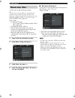 Preview for 82 page of Yamaha RX Z9 - AV Receiver Owner'S Manual