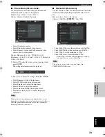 Preview for 83 page of Yamaha RX Z9 - AV Receiver Owner'S Manual