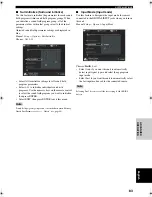 Preview for 87 page of Yamaha RX Z9 - AV Receiver Owner'S Manual