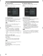 Preview for 88 page of Yamaha RX Z9 - AV Receiver Owner'S Manual