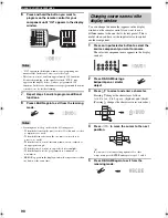 Preview for 94 page of Yamaha RX Z9 - AV Receiver Owner'S Manual