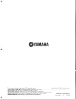 Preview for 132 page of Yamaha RX Z9 - AV Receiver Owner'S Manual