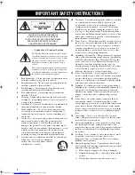 Предварительный просмотр 2 страницы Yamaha RX-Z9 Owner'S Manual