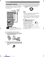 Предварительный просмотр 32 страницы Yamaha RX-Z9 Owner'S Manual